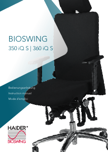 Handleiding Bioswing 350 iQ S Bureaustoel