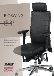 Mode d’emploi Bioswing 650 iQ S Chaise de bureau