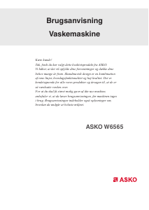 Brugsanvisning Asko W6565 Vaskemaskine