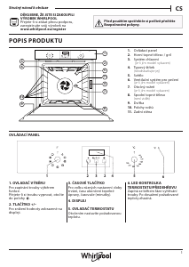 Manuál Whirlpool AKP 458/IX Trouba