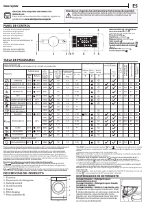 Manual de uso Whirlpool BI WDWG 751482 EU N Lavasecadora
