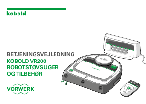 Brugsanvisning Vorwerk Kobold VR200 Støvsuger