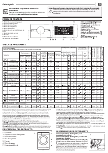 Manual de uso Whirlpool BI WDWG 861484 EU Lavasecadora