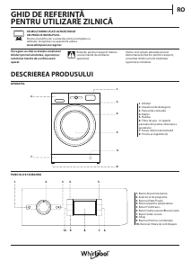 Manual Whirlpool FWDG 861483 WBV EE N Mașină de spalat cu uscator