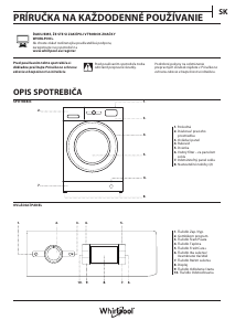 Návod Whirlpool FWDG 861483E WV EU N Práčka so sušičkou
