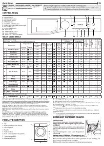 Handleiding Whirlpool RDD 1176287 WD EU N Was-droog combinatie