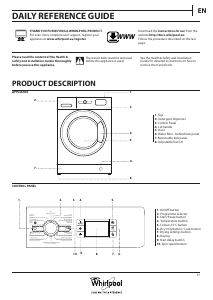 Handleiding Whirlpool WAOT 1176 Was-droog combinatie