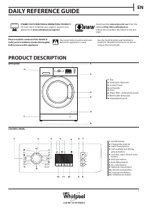 Handleiding Whirlpool WWDE 8612 Was-droog combinatie