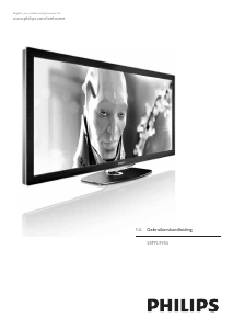 Handleiding Philips Cinema 21/9 58PFL8855H LED televisie
