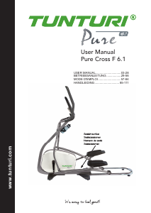 Manual Tunturi Pure F 6.1 Cross Trainer
