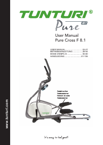 Handleiding Tunturi Pure F 8.1 Crosstrainer