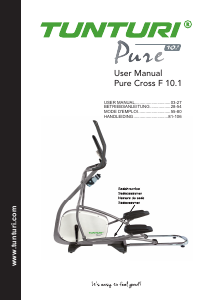 Handleiding Tunturi Pure F 10.1 Crosstrainer