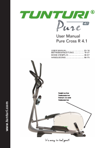 Handleiding Tunturi Pure R 4.1 Crosstrainer