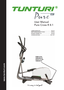 Handleiding Tunturi Pure R 8.1 Crosstrainer