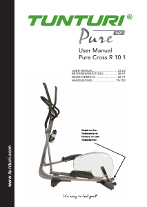 Manual Tunturi Pure R 10.1 Cross Trainer