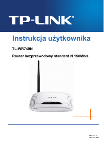 Instrukcja TP-Link TL-WR740N Router