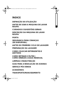 Manual Whirlpool AWO/D 51105 Máquina de lavar roupa