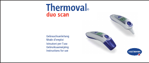 Manuale Thermoval Duo Scan Termometro