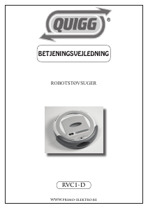 Brugsanvisning Quigg RVC1-D Støvsuger
