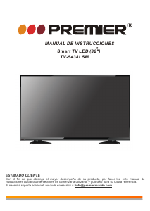Manual Premier TV-5438LSM LED Television
