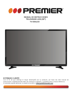 Manual Premier TV-5591LED LED Television