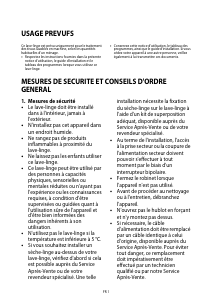 Mode d’emploi Whirlpool AWOE 1409 Lave-linge
