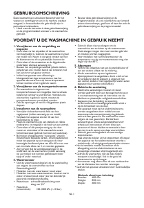 Handleiding Whirlpool AWP 095 Wasmachine