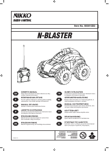 Bruksanvisning Nikko N-Blaster Radiostyrt bil