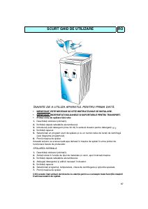 Manual Whirlpool AWT 2061 Mașină de spălat