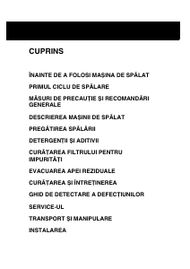 Manual Whirlpool AWT 2256/1 Mașină de spălat