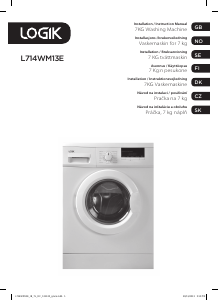 Brugsanvisning Logik L714WM13E Vaskemaskine