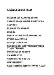 Käyttöohje Whirlpool AWZ 512 Pesukone
