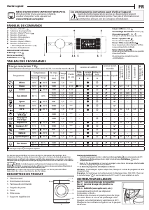Mode d’emploi Whirlpool BI WMWG 71483E EU N Lave-linge