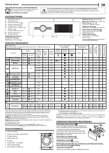 Návod Whirlpool FFB 7238 WV EE Práčka