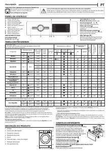 Manual Whirlpool FFB 8248 SV EE Máquina de lavar roupa