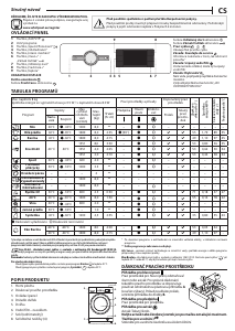 Manuál Whirlpool FFB 8448 BV EE Pračka