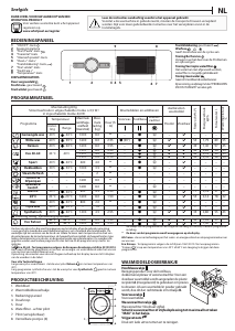 Handleiding Whirlpool FFB 8638 BV EU Wasmachine