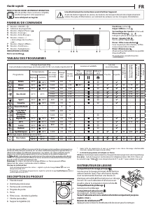 Mode d’emploi Whirlpool FFB 8638 BV EU Lave-linge