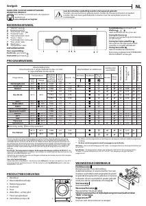 Handleiding Whirlpool FFBBE 6438 B F Wasmachine