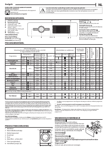 Handleiding Whirlpool FFBBE 8638 BEV F Wasmachine
