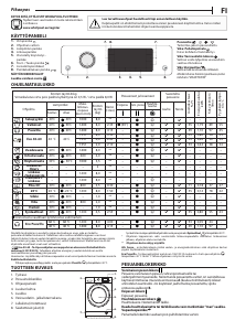 Käyttöohje Whirlpool FFD 8448 SV EU Pesukone