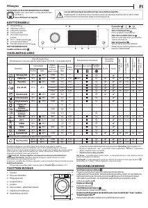 Käyttöohje Whirlpool FFD 9448 SEV EU Pesukone