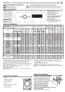 Manual Whirlpool FFS 8248 W SP Máquina de lavar roupa