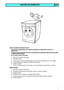 Manuál Whirlpool FL 243/1 WP Pračka