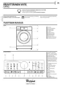 Käyttöohje Whirlpool FSCR 12430 Pesukone