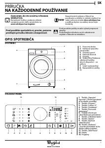 Návod Whirlpool FSCR 80415 Práčka