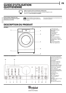 Mode d’emploi Whirlpool FSCR 80420 Lave-linge