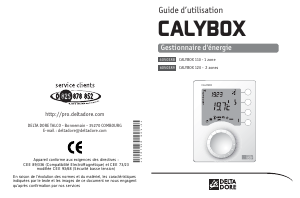 Mode d’emploi Delta Dore Calybox 110 Thermostat