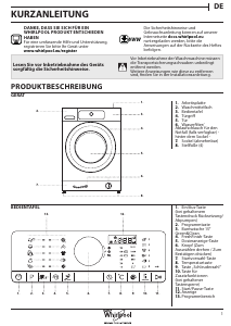 Bedienungsanleitung Whirlpool FSCR 90411 Waschmaschine
