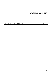Handleiding Caple WMi1012 Wasmachine